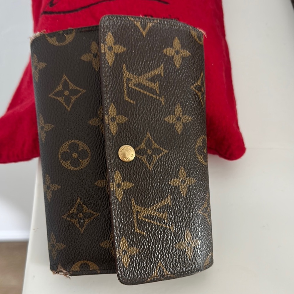 Louis Vuitton Brown Monogram Wallet